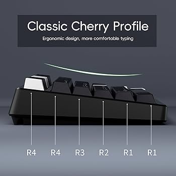 Amazon.com: XVX Black Japanese Keycaps, Double Shot PBT